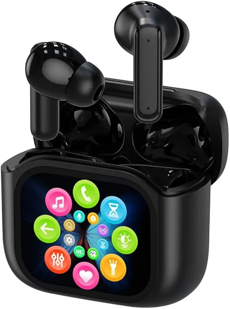 Auriculares TWS con Pantalla Táctil LED | Bluetooth 5.4, ANC y 48h Batería