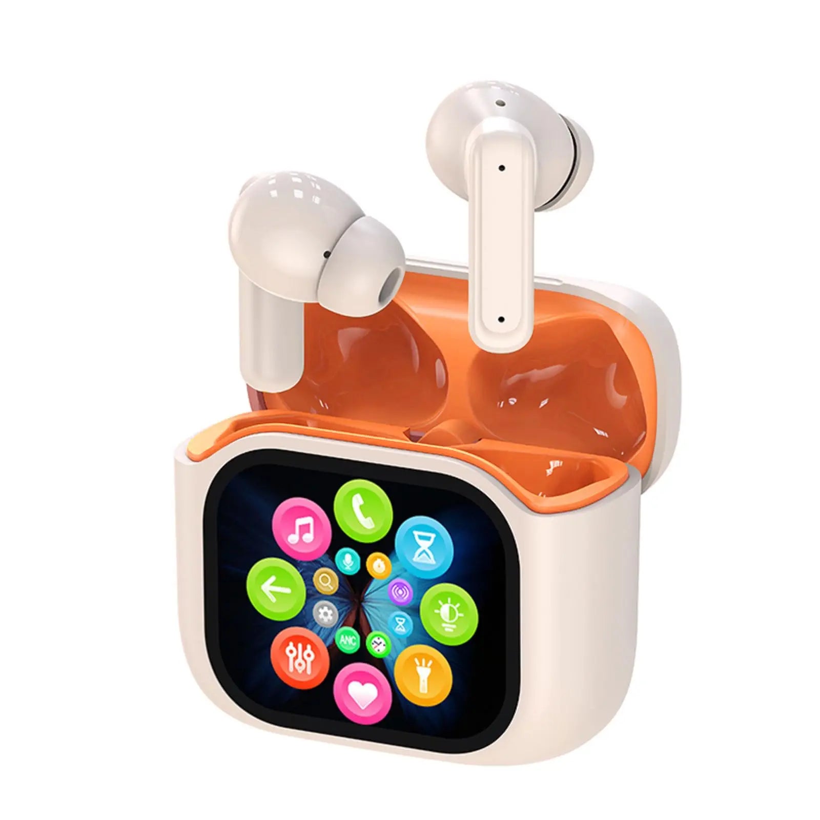 Auriculares TWS con Pantalla Táctil LED | Bluetooth 5.4, ANC y 48h Batería